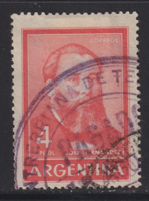 Argentina 742b Jose Hernandez 1965