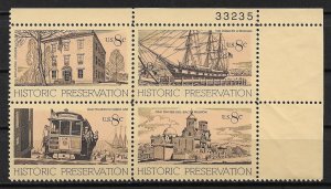 1971 USA 1440-3 Historic Preservation MNH PB4