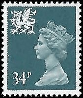 GREAT BRITAIN-WALES   #WMMH55 MNH (1)