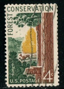 1122 US 4c Forest Conservation, used