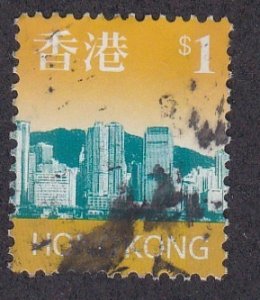 Hong Kong #  766, Hong Kong Skyline, Definitive, Used