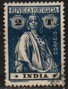 Portuguese India Sc #368 Used