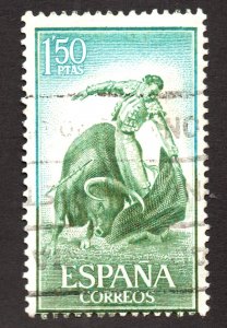 Spain (1960) - Scott # 918,  Used