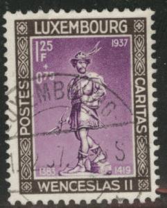 Luxembourg Scott B83 Used 1937 Semi-Postal CV$17