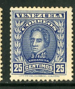 VENEZUELA 253 MNH SCV $3.25 BIN $1.75 POLITICIAN