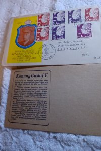 1947.SWEDEN.KONUNG GUSTAF V..FDI.