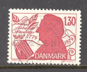 Denmark 659 used (DT)