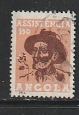 1955 Angola - Sc RA7 - used VF - 1 single - Postal Tax - Old Man