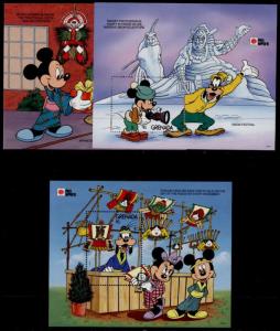 Grenada 1961-71 MNH Disney, Philanippon, Mickey Mouse