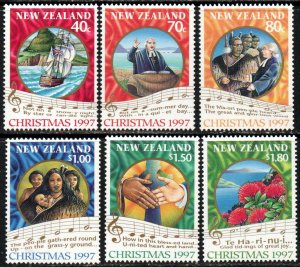 New Zealand Sc #1452-1457 MNH