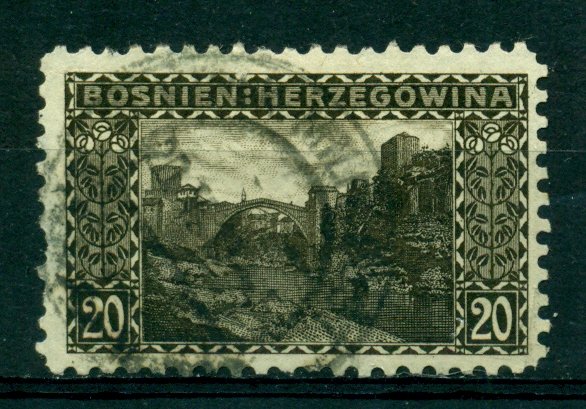 Bosnia & Herzegovina 1906 #36a U SCV(2020)=$4.00