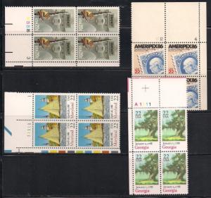 Lot #4500 Plate Blocks 