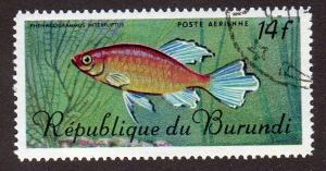 Burundi C49 - CTO-H - Fish