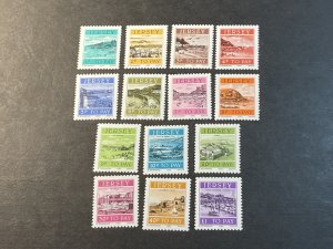 JERSEY # J33-J46--MINT NEVER/HINGED---COMPLETE SET---POSTAGE DUE---1982