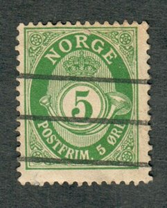 Norway #50 used single