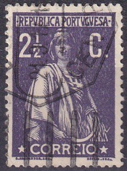 Portugal #212 F-VF Used CV $9.50   (Z3223)