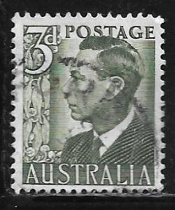 Australia 233: 3d George VI, used, F-VF