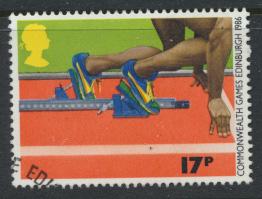 GB  SG 1328 SC# 1149 Used / FU with First Day Cancel - Commonwealth Games