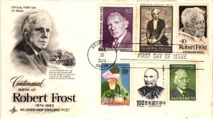 #1526 Robert Frost COMBO – Artcraft Cachet