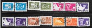 Romania #J133-J139    set complete (U) CV $1.75