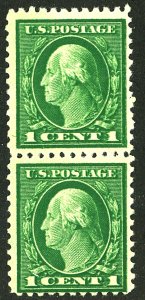 U.S. #498 MINT PAIR OG NH