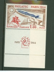 France #1100 Unused Single