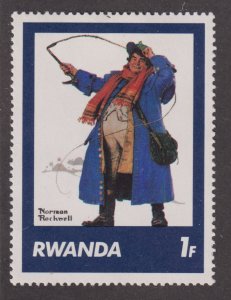 Rwanda 1030 Saturday Evening Post Covers 1981