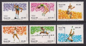 Brazil 1905-1910 Summer Olympics MNH VF