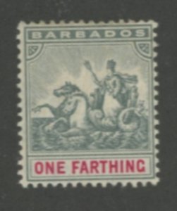 Barbados #90 Unused Single