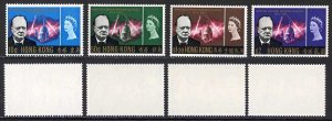 Hong Kong SG218/21 Churchill Set U/M Cat 42 pounds