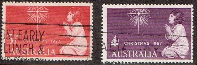 Australia # 306 - 307 Used