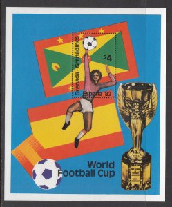 Grenada Grenadines 469 Soccer Souvenir Sheet MNH VF