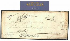 BARBADOS Cover GB *FREE/S* 1788 SHIP LETTER DEAL *Lonsdale* Westmoreland MS572