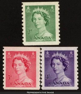 Canada Scott 331-333 Mint never hinged.