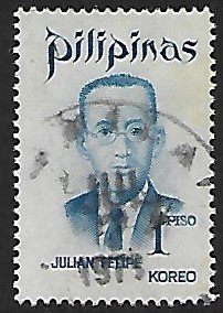 Philippines # 1137 - Julian Felipe - used . . .  {GR39}