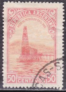 Argentina 444 USED 1936 Petroleum Oil Well