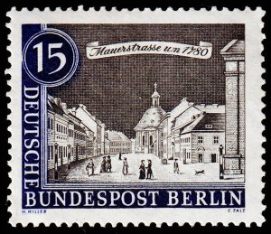 Germany - Berlin Scott 9N198 (1963) Mint NH VF C