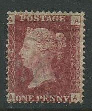 Great Britain - QV SG 43 plate 152