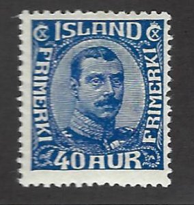 Wonderful Iceland #124 Mint F-VF SCV$87.50...fill a key spot!!