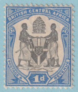 BRITISH CENTRAL AFRICA 43  MINT HINGED OG * NO FAULTS VERY FINE! - RYT