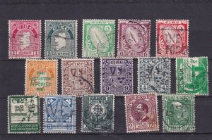 SA22b Ireland 1920's - 1940's selection of used stamps