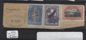 TONGA (P0605BB)  2/-, 2/6, 5/- PIECE SG 51-3   VFU