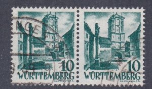 Germany - Wurttemberg # 8N33, Used Pair