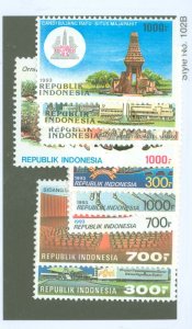 Indonesia #1528-1536  Single (Complete Set)