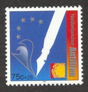 Netherlands Antilles Scott B347 UNH - 2001 Caribbean Postal Union - SCV $3.30