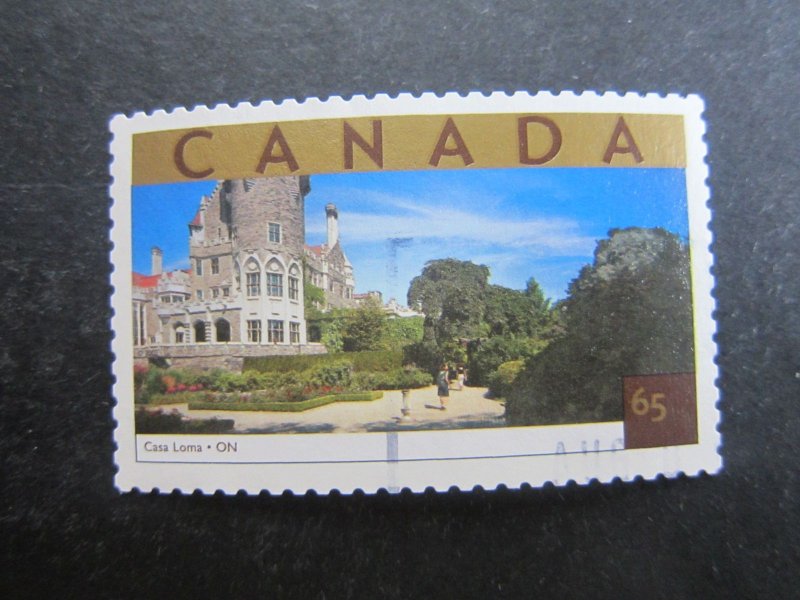 Canada #1989D Tourist Attractions Nice stamps  {ca2138}