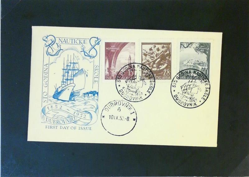 Yugoslavia 1952 Navy Day First Day Cover - Z3119