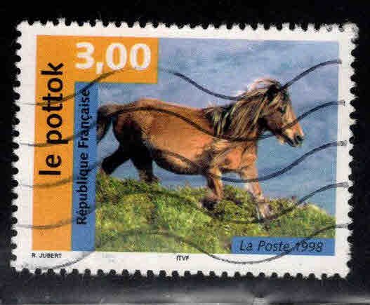 FRANCE Scott 2673 Used Horse stamp