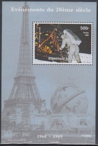 NIGER # 009 S/S - EVENTS of the 20th CENTURY - 1st MOON LANDING 1969