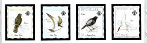 Seychelles 685-88 MNH 1989 Birds